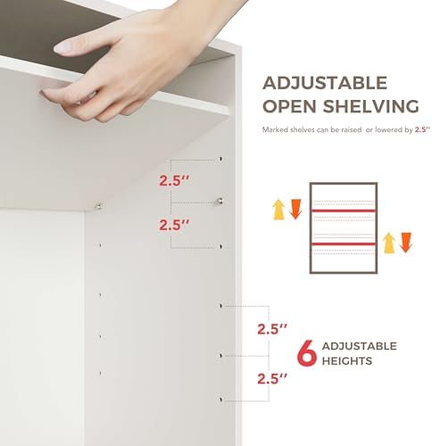 Furnaza 62.8" W Wall Cabinets for Laundry Room with Adjustable Shelf