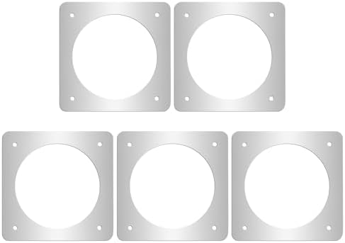 5 Pack Stainless Steel Birdhouse Hole Guard & Portal Protector
