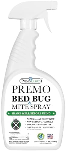 Premo Guard Bed Bug & Mite Killer Spray – University Tested 100% Kill Rate