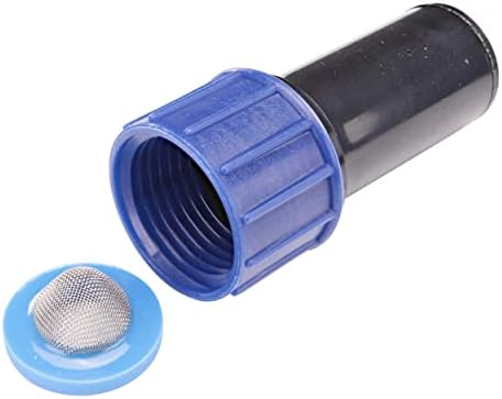 Raindrip 327G00UB Compression Swivel Adaptor with Washer, Connects 5/8 Inch Tubing or Dripline to 3/4 Inch MHT Hose Bibb or Garden Hose, Black