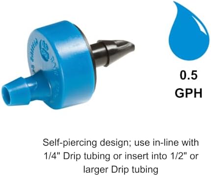 Rain Bird SW05-10PS Drip Emitter, 1/4", 10-Pack