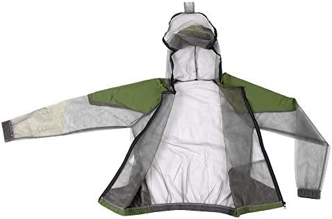 Lixada Ultra-fine Mesh Summer Wear Fine Net Cover Outdoor Breathable Jacket Suit