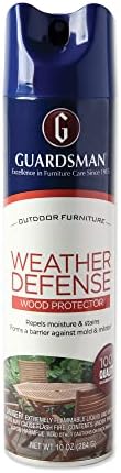 Guardsman Weather Defense Outdoor Wood Furniture Protector - 10 oz - Repels Moisture and Stains - 461900