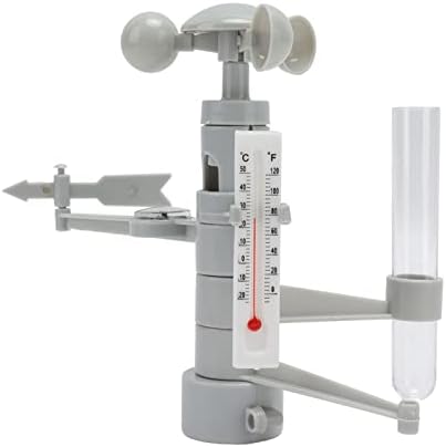 Zopsc DIY Weather Station, Multifunction Weather Station Set, Science Education S for Meteorologist, DIY Kit, Ren Set