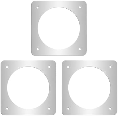 3 Pack Stainless Steel Birdhouse Hole Protector Predator Guard Plate