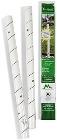 Master Mark Plastic Tree Wrap, Tree Trunk Protector, 2 Pack Spiral Guard