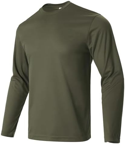 LeeHanTon Men's Sun Shirts Sun Protection Hoodie Shirt UPF 50+ Long Sleeve Work Athletic Shirt with Hooded for Fishing Hiking