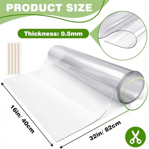 UNIFAMILY Iguana Tree Wraps, PET Squirrel Baffle for Tree Trunk Protector Guard for Reptiles Climbing 32x16IN, Cat Anti Climb Trees Guard, Squirrel Duards for Trees with Double-Sided Adhesive