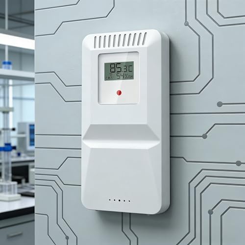 Digital Indoor Outdoor Wireless Remote Sensor, High Precision Temperature and Humidity Meters, Sutible for Weather Station with Rain Gauge : 5087-3, 5065-3A, and 5065-3S