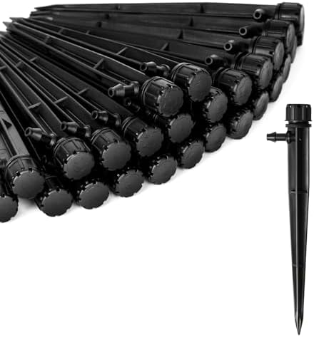 60pcs Drip Irrigation Emitters Irrigation Drippers Adjustbale Drip Emitters