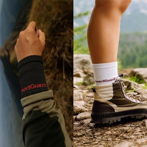 Tick Gaiters - PullOn Permethrin Treated, Ticks, Mosquitoes, Flies & More Insect Repellent, Unisex