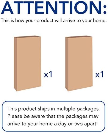 FLEXIMOUNTS 4-Pack 24-inch-by-72-inch Wall Shelf Garage Storage Rack Wall Mounted Floating Shelves 2x6 ft,White, Classic Series