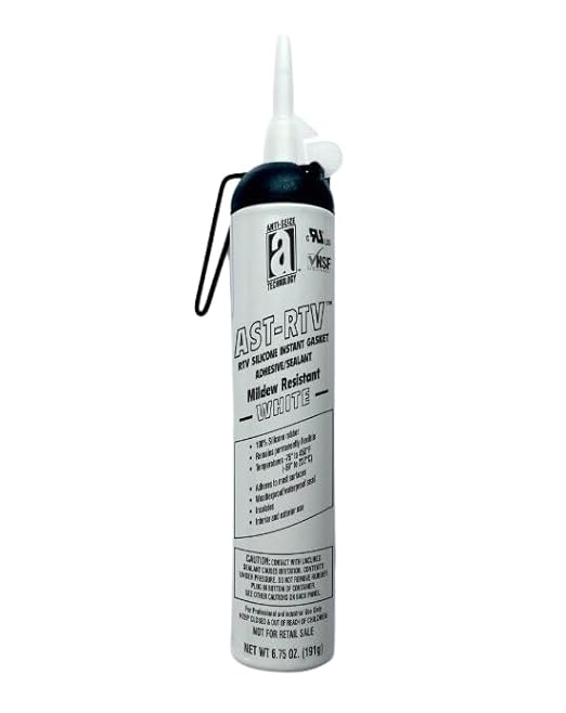 Anti-Seize 27084 AST-RTV™ 100% Silicone Adhesive/Sealant/Instant Gasket – White – 6.75 oz Pressurized Can