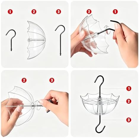 Ant Moat for Hummingbird Feeder, 5 OZ, 4 Pack,Clear