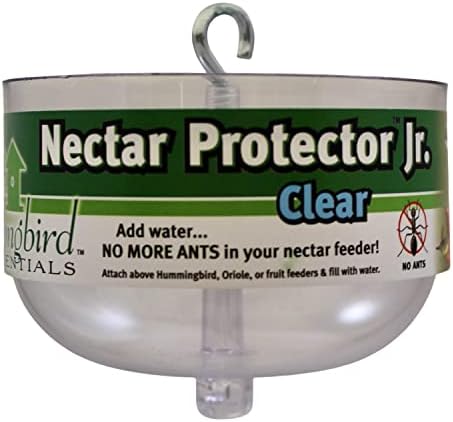 Songbird Essentials Nectar Protector Junior Bird Feeder Protection - Clear