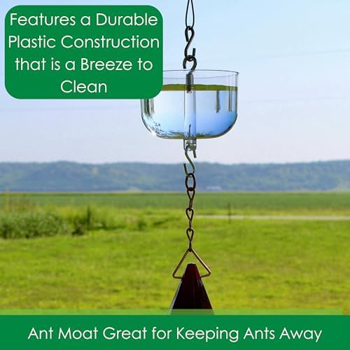 Songbird Essentials Nectar Protector Junior Bird Feeder Protection - Clear