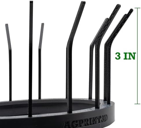 Bird Deterrent Spike Rings for Ambient Weather WS-2902 WS-2000 Weather Station | 3D Printed