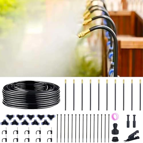 Thiswing 360° Adjustable Drip Irrigation System with 10 Nozzles