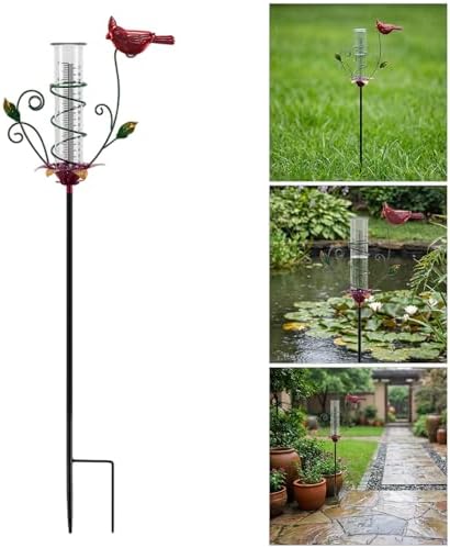 Weather Rain Gauges Freeze Rain Gauges Outdoor Rains Measurement Tool for Gardens and Lawns Farm Weather Tool