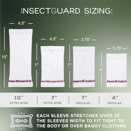 Tick Gaiters - PullOn Permethrin Treated, Ticks, Mosquitoes, Flies & More Insect Repellent, Unisex