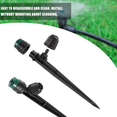Anti-Drop Drip Irrigation Emitters Sprayers for 1/4" Tubing