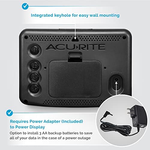 AcuRite Wireless Home Weather Station with Color Display,Indoor Outdoor Thermometer and Temperature Sensor (02077M),(Pack of 10)