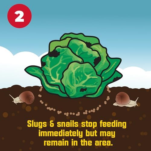 Corry's 100537446 Slug & Snail Killer, 3.5 lb, Brown/A