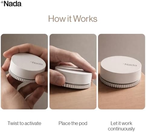 deNada Insect Pod, Plant-Based Insect Repellent, Natural Essential Oil Pest Control Pods, Repellent for Ants, Roaches, Spiders, 3 Pack