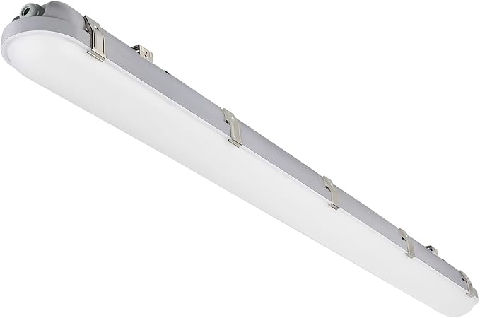 kadision 4FT Vapor Tight LED Light Fixture 40W/32W/24W Adjustable Light Output, 4800lm 5000K 100-277V, 0-10V Dimmable Vapor Proof LED Light for Car Washes Parking Garages, UL Listed