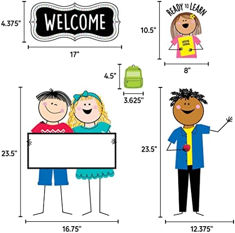 CTP All are Welcome Bulletin Board Set for Classroom (Creative Teaching Press 10669)