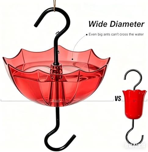 Ant Moat for Hummingbird and Oriole Feeder, (5 OZ, 4 Pack)