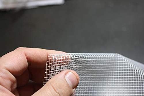 Boen Self-Adhesive EIFS Stucco Mesh Reinforcement Tape, Fiberglass Drywall Joint Tape for Plaster, Stucco, and Wall Repair (EF-4515045S, 4.5" x 150')