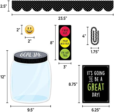 CTP The at-Home Classroom Bulletin Board Set Home School Learning Décor (Creative Teaching Press 10581)