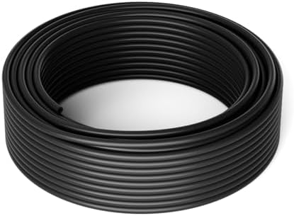 5/16 Inch Blank Drip Irrigation Tubing, 60FT Distribution Hose for Garden, Greenhouse & Raised Beds, Flexible UV-Resistant Watering Line for Drip Irrigation Systems