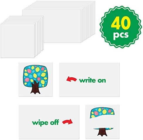 Black Calendar and Weather Pocket Chart with 148 Cards,(108 Illustrated Activity Cards, 40 Dry Erasable Flash Cards and 3 Hooks 28"x35.5")