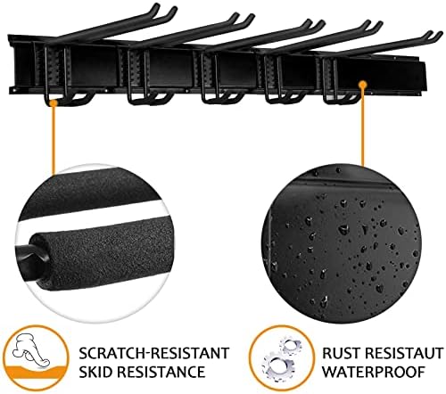 TORACK Garage Tools Storage Rack with Wall Mount Overhead shelves