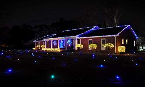 Lawn Lights Illuminated Outdoor Decoration, LED, Christmas, 36-08, Warm White