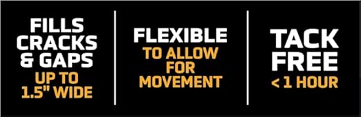 SIKA Sikaflex-410 Asphalt Sealant - Black, Self-Leveling Hybrid for Filling Cracks in Driveways & Pavements - 9 fl. oz Cartridge - Durable, Fast-Acting, Weather Resistant (Pack of 6)