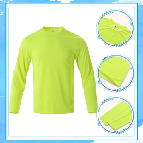LeeHanTon Men's Sun Shirts Sun Protection Hoodie Shirt UPF 50+ Long Sleeve Work Athletic Shirt with Hooded for Fishing Hiking