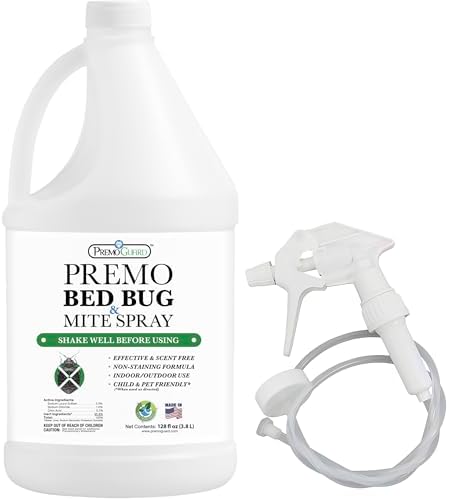 Premo Guard Bed Bug & Mite Killer Spray – University Tested 100% Kill Rate