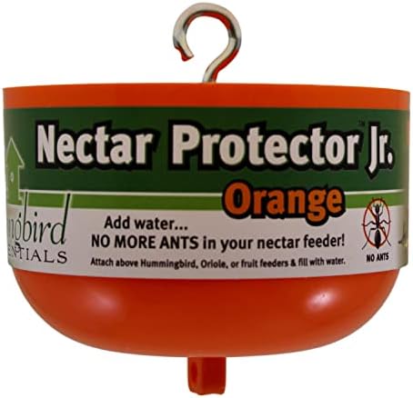Songbird Essentials Nectar Protector Junior Bird Feeder Protection - Orange