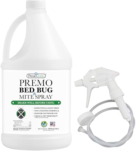 Premo Guard Bed Bug & Mite Killer Spray – University Tested 100% Kill Rate