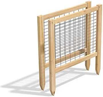 Greenes Fence 2' CritterGuard Cedar Garden Fence (2 Pack), 23.5"