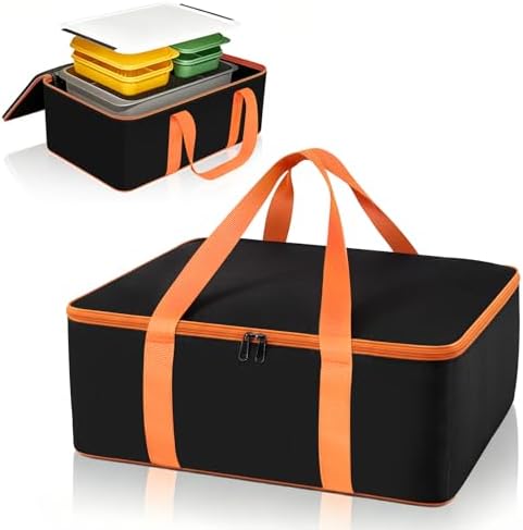Grill Utensil Storage Bag for Outdoor Grilling, 19 x 13 x 7in, Black
