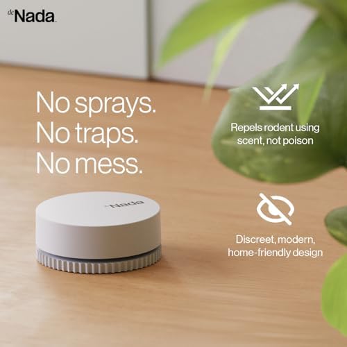 deNada Insect Pod, Plant-Based Insect Repellent, Natural Essential Oil Pest Control Pods, Repellent for Ants, Roaches, Spiders, 3 Pack