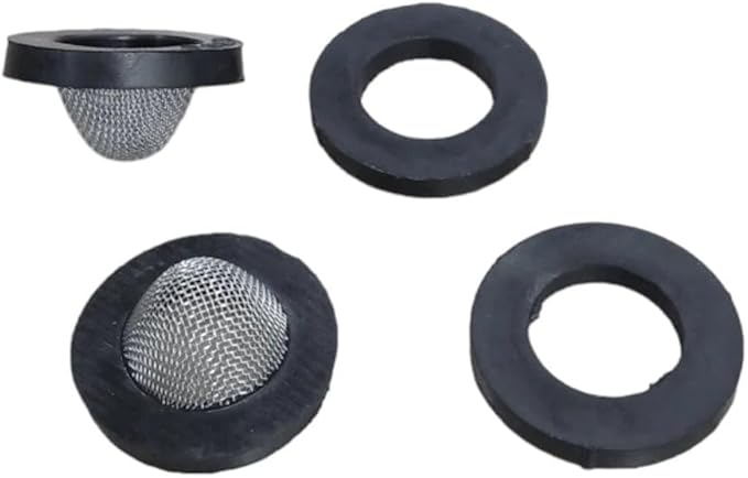 48FFK Washing Washer Machine Rubber Inlet Fill Hoses 4' Set of 2 - Washing machine water inlet hose