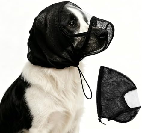 Foxtail Mask for Dogs, Breathable Mesh Foxtail Protection for Dog