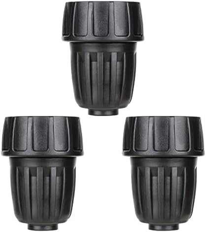 1/2 Inch Drip Irrigation Tubing Faucet Adapter, 3-Pack