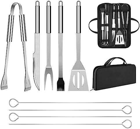 BBQ Utensil Set Stainless Steel Professional Barbecue Accessories