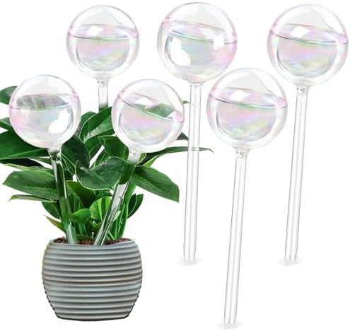Glass Plant Watering Device, Planter Self Watering Globes for Home Potting